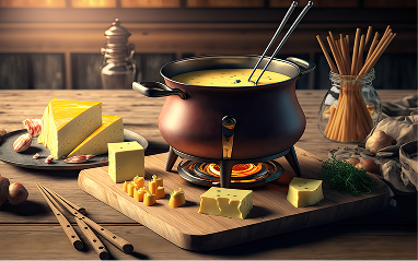 Fondue moitié-moitié traiteur Berne : la fondue